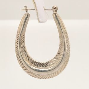 Peruvian Silver Earrings